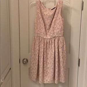 Pink Lace Dress